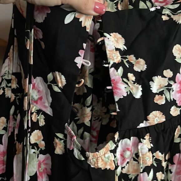 Halter Floral Summer Maxi Dress - Picture 6 of 7